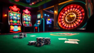 Découvrez l'excitation d'un casino en ligne fiable avec une ambiance de jeu virtuel luxueuse.