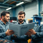 Understanding the benefits of a high mileage extended auto warranty during a garage discussion.