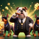 Vivez des gains palpitants dans un casino en ligne animé au thème de la mafia, mettant en avant des éléments de jeu vibrants.