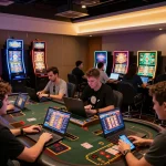 Players enjoying online games at Nhà cái Bet88, immersed in an interactive digital casino environment.