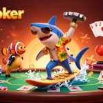 Engage with remipoker while enjoying vibrant 3D casino characters and dynamic poker elements.