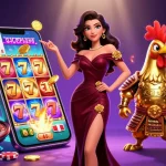 Spin and win with slot 888 in this vibrant 3D illustration of casino joy and exciting gameplay.