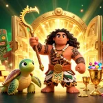 Plongez-vous dans l'univers du casino fiable en ligne avec cette illustration dynamique mêlant joyaux, richesses et un décor captivant.
