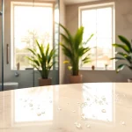 Transform your bathroom with elegant showers au, featuring a luxurious setup with minimalist design.