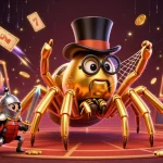 Scopri i casino sicuri non AAMS con una vivace illustrzione 3D di tarantola e cavalieri.