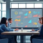 Enhancing Contract Management with a team working collaboratively in a modern office.
