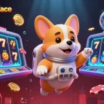 Experience excitement at saintnicolasplace, where floating poker chips and colorful slots engage players in thrilling gameplay.